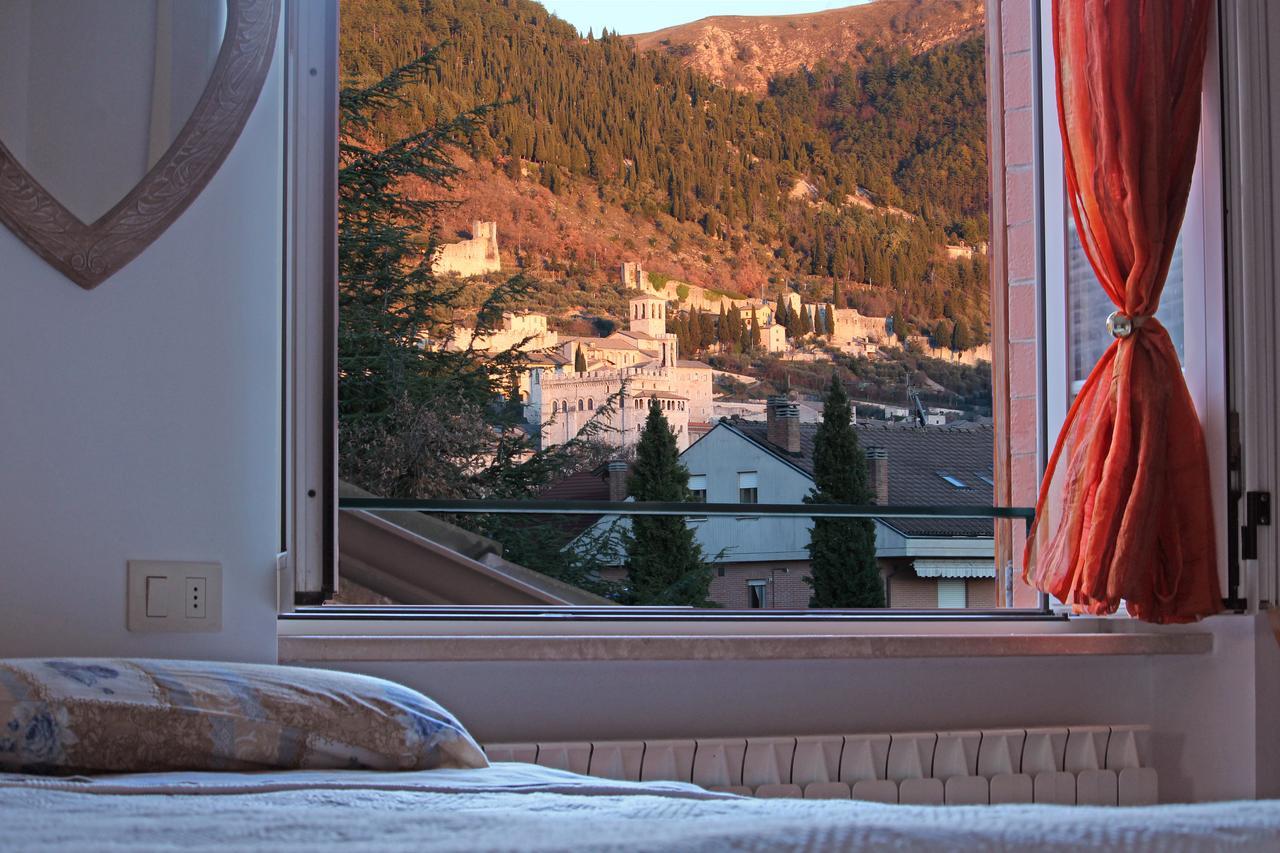 B&B Dimora Morelli Gubbio Exteriör bild